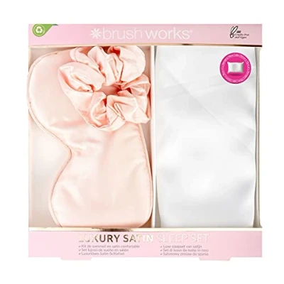 Abbildung von Brushworks Luxuriöses Satin Schlafset.