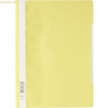 Abbildung von 25 x Durable Schnellhefter A4 PP gelb