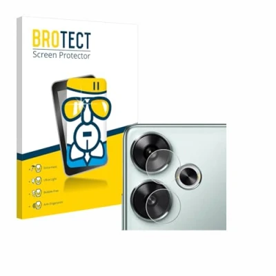 Abbildung von BROTECT Schutzglas für Xiaomi Poco F6 (nur Kameraschutz) Schutzfolie Panzer Folie Glas [Extrem Kratzfest 9H, Anti Fingerprint, Ultra Transparent]