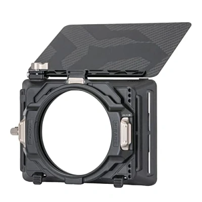 Abbildung von TILTA Mirage Matte Box 95 mm runder Filterrahmen, kompatibel mit 4 x 5,65 Zoll Filter, 67 mm/72 mm/77 mm/82 Adapterring für spiegellose DSLR Kameras MB T16