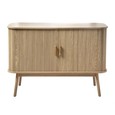 Abbildung von CALICOSY Buffet Vintage Décor Bois 2 Portes Coulissantes L110cm Ernest