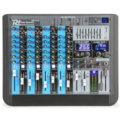 Abbildung von Power Dynamics PDM S1204 professionelles 12 Kanal Mischpult