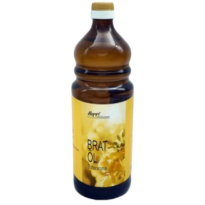 Abbildung von Hepp GmbH &amp; Co KG Bratöl mit Buttergeschmack 1000 ML Lichtschutzflasche