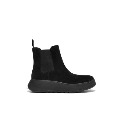 Abbildung von Fitflop F MODE SUEDE FLATFORM FK3 Chelseaboots Black