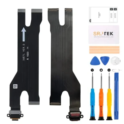 Abbildung von SRJTEK Für Huawei P30 PRO Dock Connector Ersatz Ladeanschluss VOG L29 Kopfhöreranschluss L09 mit Mikrofon/Audio Buchse/Antennen Reparatur Sets