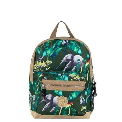Abbildung von pick &amp; PACK Happy Jungle Schulranzen für Kinder, Größe: Small, Bambus