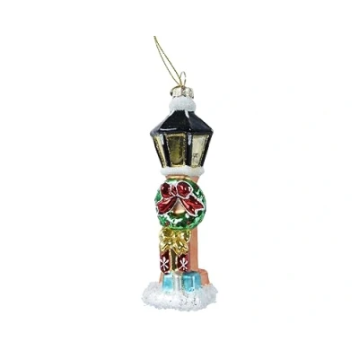 Abbildung von Kaemingk Christbaumschmuck Glas Laterne 14cm Weihnachtliche Weihnachtskugeln