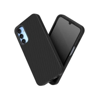 Abbildung von RhinoShield Case kompatibel mit [Galaxy A15(5G)] SolidSuit Stoßdämpfende &amp; schlanke Schutzhülle Premium Finish 3.5 Meter Fallschutz Carbon Fiber