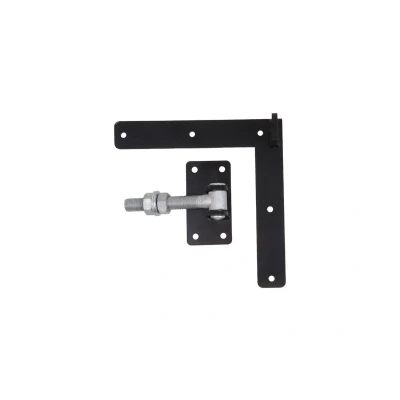 Abbildung von Verstellbares Ladenband 30 cm Schwarz rechtwinklig Rechtsdrehend pro Stück
