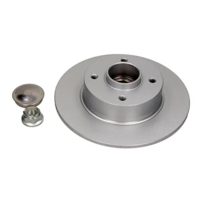 Abbildung von QUARO QD7743 Bremsscheibe 240 8 4 100 voll lackiert, beschichtet mit Radlager, integriertem magnetischen Sensorring RENAULT: CLIO 3, TWINGO 2