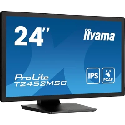 Abbildung von 0 iiyama ProLite T2452MSC B1AG PCAP 10 Punkt Multi Touch Monitor 60.5 cm (23.8&quot;)