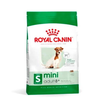 Abbildung von Hundefutter SHN Mini Adult 8 Jahre, 4 kg Royal Canin