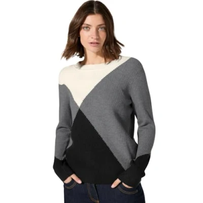 Abbildung von Cecil Strickpullover, Damen, Größe: Medium, Grau