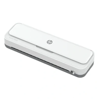Abbildung von Go Europe Laminiergerät HP OneLam 400 A3, 75/80 125 Micron, mm pro Minute Schneidelineal Folien Set weiß