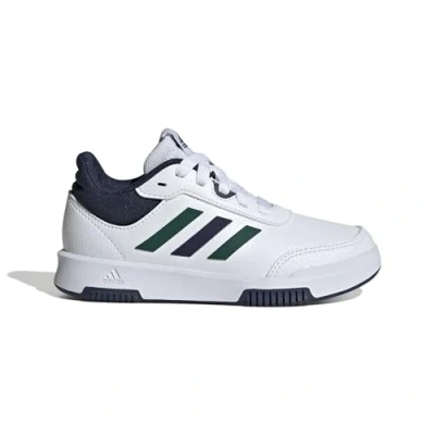 Abbildung von adidas Performance Tensaur Sport 2.0 Unisex Trainingsschuh für Kinder, Größe: 28.5, Footwear white/collegiate green/collegiate navy Schuhe