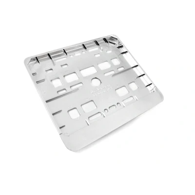 Abbildung von UTAL 01167 Kennzeichenhalter chrom beschichtet kurz