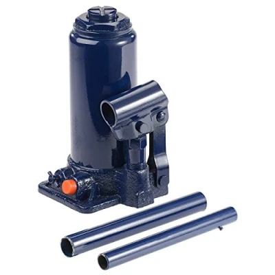 Abbildung von Lescars Hydraulikwagenheber: Hydraulischer Wagenheber bis 6 t, Hubhöhe 20 38 cm, mit Koffer (Stempel Große Hubhöhe, Stempel, Auto Rad Wechsel)