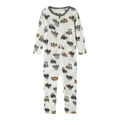 Abbildung von Name it Pyjama für Kinder, Größe: 74, Snow white