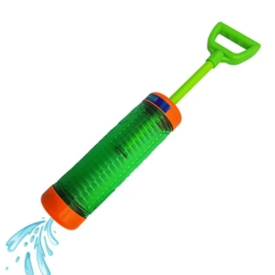 Abbildung von alldoro 60110 Water Shooter Wasserpistole ca. 30 cm, Wasserspritze Reichweite bis zu 12 Meter, Wasserkanone mit Wassertank, Wasserspritzpistole für Strand, Garten und Freizeit, Kinder ab 3 Jahre