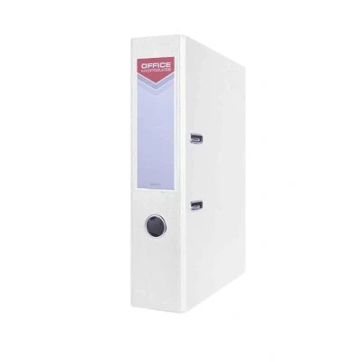 Abbildung von A4 Ordner OFFICE PRODUCT, PP, 75mm, Weiß, Recycelt