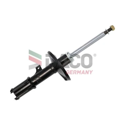 Abbildung von DACO Germany 453003L Stoßdämpfer Vorderachse links Gasdruck Zweirohr Federbein, Dämpfer mit Zuganschlagfeder oben Stift RENAULT: TWINGO 1
