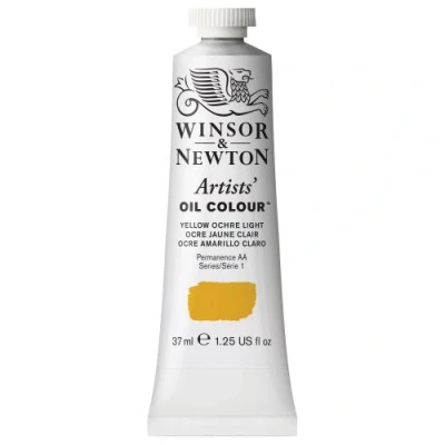 Abbildung von Winsor &amp; Newton 1214745 Artists Ölfarbe 37ml Tube, Künstler mit höchstmöglicher Pigmentierung, höchste Lichtechtheit Gelber Ocker Hell
