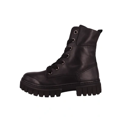 Abbildung von Gabor Damen Combat Boots, Frauen Stiefeletten,Leichte Mehrweite (G),uebergangsstiefel,schnürstiefel,Stiefel,schwarz (Micro),37.5 EU / 4.5 UK