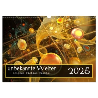 Abbildung von unbekannte Welten (Wandkalender 2025 DIN A3 quer), CALVENDO Monatskalender