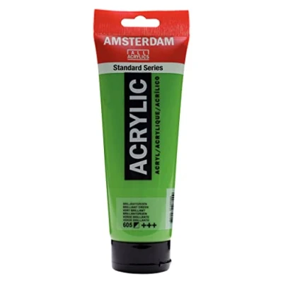 Abbildung von Amsterdam Standard Series Acrylfarbe Tube 250 ml Brillantgrün 605 (17126050)