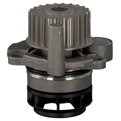 Abbildung von FEBI BILSTEIN 30618 Wasserpumpe 23 Aluguss mit Dichtring Kunststoff VOLKSWAGEN: Polo V Schrägheck, Golf 6, 5 AUDI: A3 Schrägheck