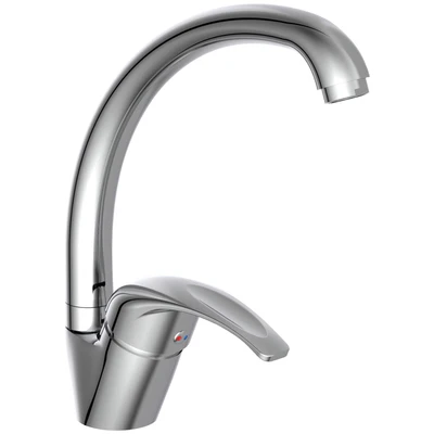 Abbildung von Schütte Spültischarmatur &quot;DIZIANI&quot;, 360 schwenkbarer Wasserhahn Küche, Mischbatterie, Chrom