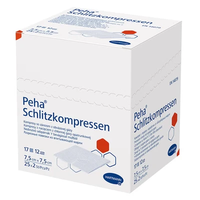 Abbildung von Peha Schlitzkompressen 7
