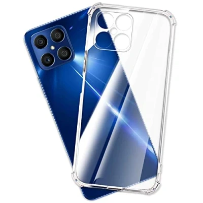 Abbildung von mtb more energy® Case Soft Armor kompatibel mit Honor X8 (6.7&#039;&#039;) verstärkte Ecken Kameraschutz 1,5mm TPU Schutz Hülle Cover Handyhülle