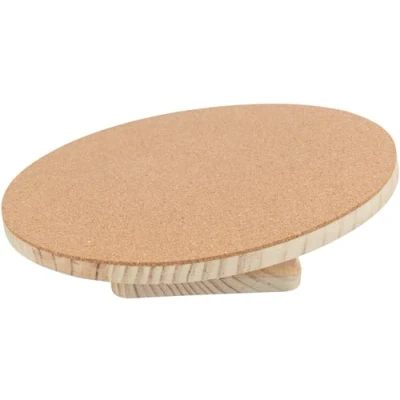 Abbildung von Trixie Laufscheibe, Degus/große Hamster, Holz/Kork, ø 30 cm