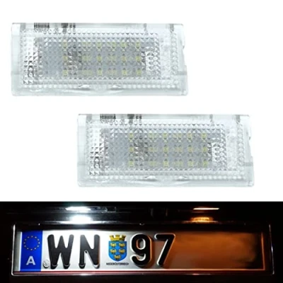 Abbildung von Do!LED E46 4D LED Kennzeichenbeleuchtung Xenon Weiss mit E Prüfzeichen