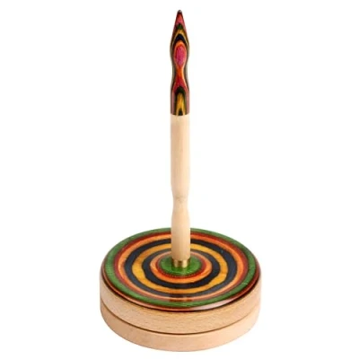 Abbildung von KnitPro K35003 Garn und Spender, holz, Mehrfarbig, 30 x 35 cm