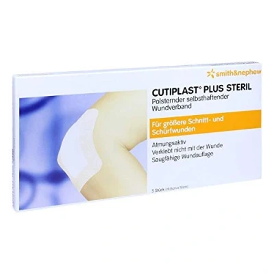 Abbildung von Cutiplast Plus steril 10x19,8 cm Verband