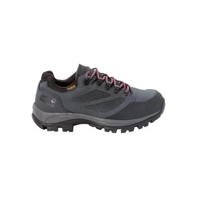 Abbildung von Jack Wolfskin Rebellion Texapore Hikingschuh, Damen, Größe: 37.5, Grey red Schuhe