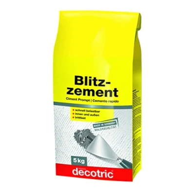 Abbildung von decotric® Beton Decotric Blitzzement grau, 5 kg