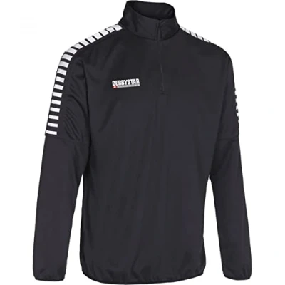 Abbildung von Derbystar Kinder Hyper Trainingstop Top, schwarz Weiss, 140