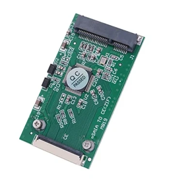 Abbildung von WANGCL MSATA Adapter auf CE ZIF für 4,6 cm Mini SATA SSD Konverter