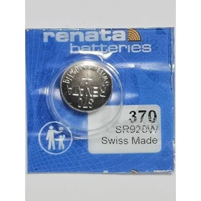 Abbildung von Renata Uhrenbatterie SP 370 ///;(371 ) SR920W (SR69,AG6,LR921,LR69,171);1 Pack