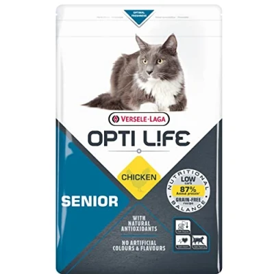 Abbildung von Opti Life Cat Senior Huhn Katzenfutter 2,5 kg...