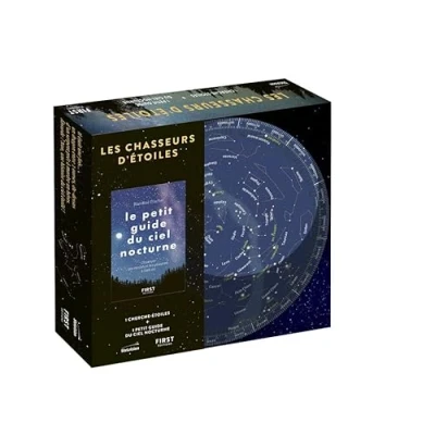 Abbildung von Coffret Les chasseurs d&#039;étoiles: Avec Le petit guide du ciel nocturne et 1 cherche étoiles