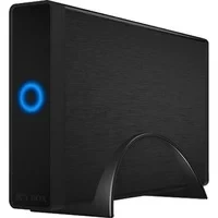 Abbildung von ICY BOX externes 3,5 Zoll Gehäuse für Festplatten, USB C 3.1 Anschluss (Gen 2, 10 Gbit/s), Standfuß, Aluminium, Kunststoff, IB 377 C31