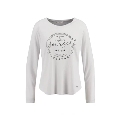 Abbildung von Key Largo WLS Explore Round Langarmshirt, Damen, Größe: Small, White