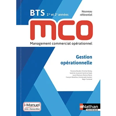 Abbildung von Gestion opérationnelle BTS 1ère et 2ème années MCO Livre + licence élève 2019