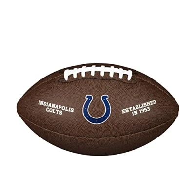 Abbildung von Wilson American Football NFL TEAM LOGO, Offizielle Größe, Mischleder