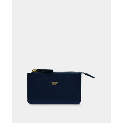 Abbildung von Braun Büffel Leder Asti RFID Navy