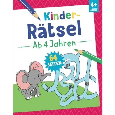 Abbildung von Kinder Rätsel ab 4 Jahren: 64 Seiten. Für Jahren (Mal und Rätselspaß)